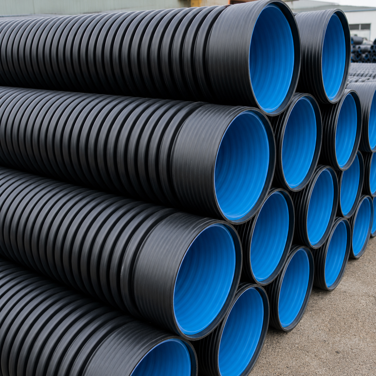 Ống HDPE Gân Xoắn 2 Lớp